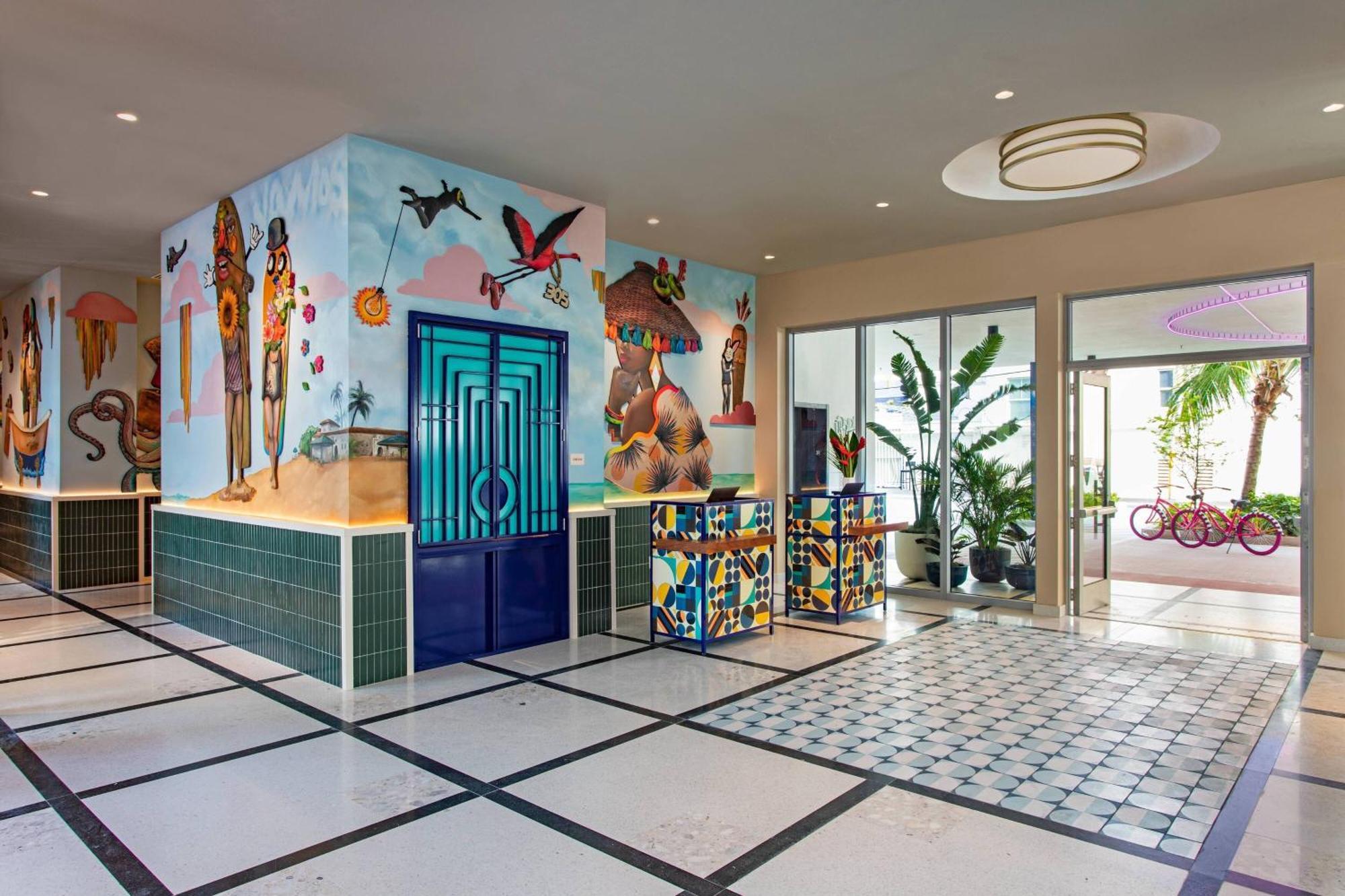 Moxy Miami South Beach Miami Beach Bagian luar foto