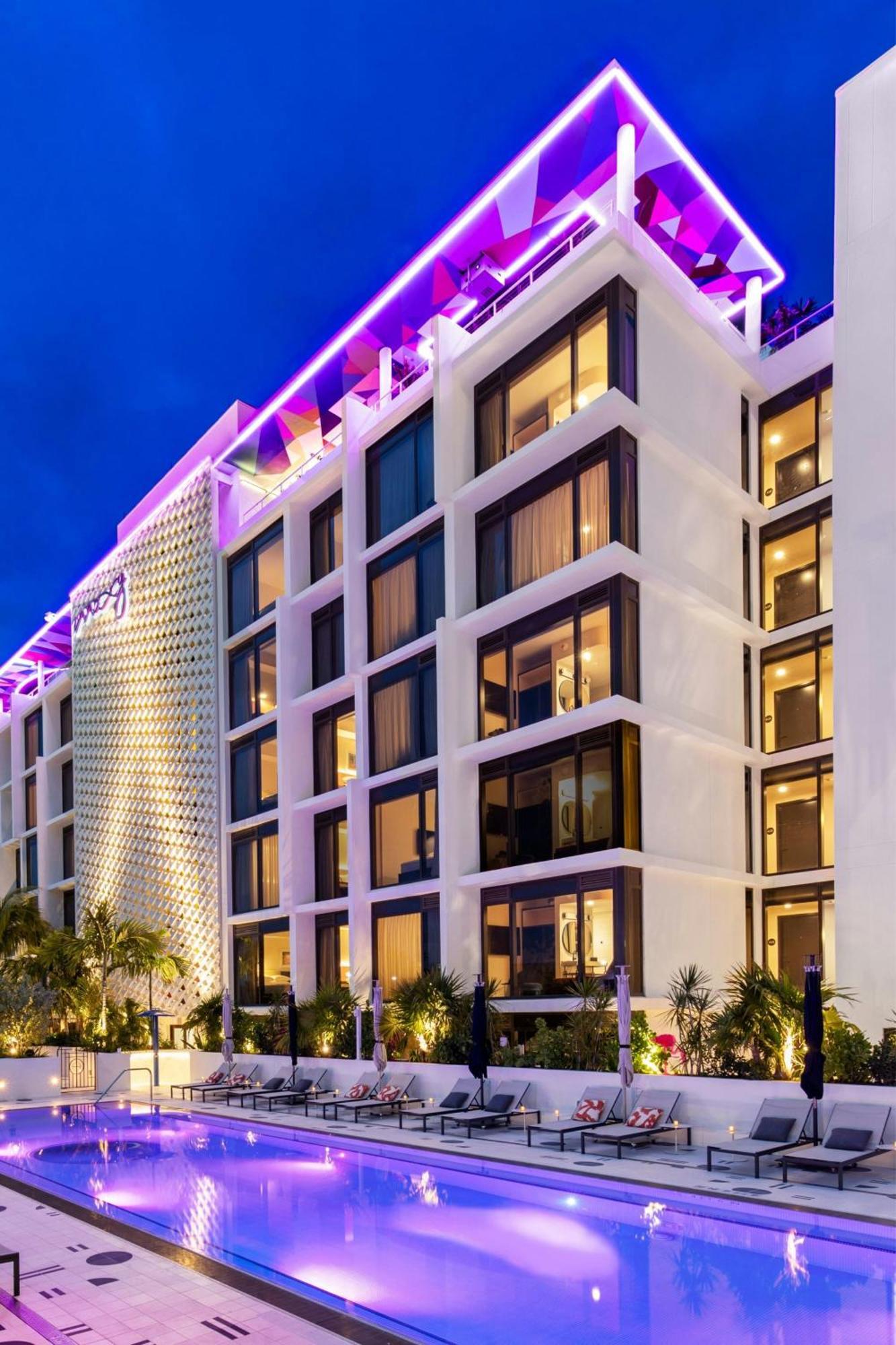 Moxy Miami South Beach Miami Beach Bagian luar foto